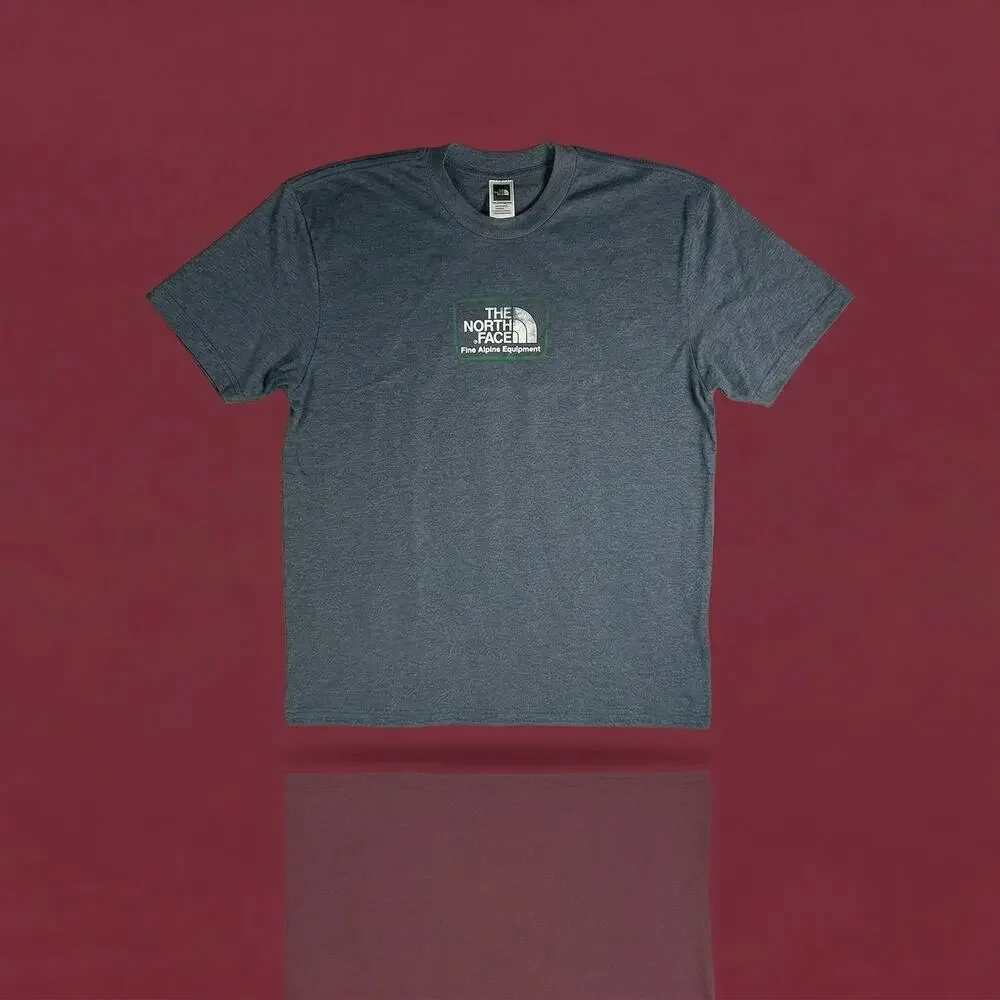 The North Face "Fine Alpine Equipment" Graphic Tee - Men’s XXL - Navy Blue - Picture 1 of 11